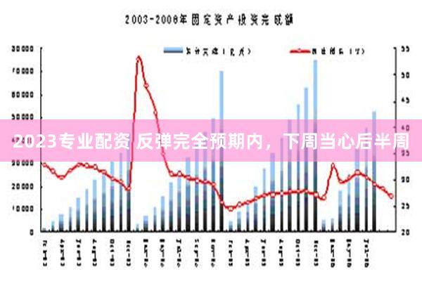 2023专业配资 反弹完全预期内，下周当心后半周