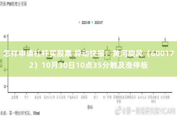 怎样申请杠杆买股票 异动快报：黄河旋风（600172）10月30日10点35分触及涨停板