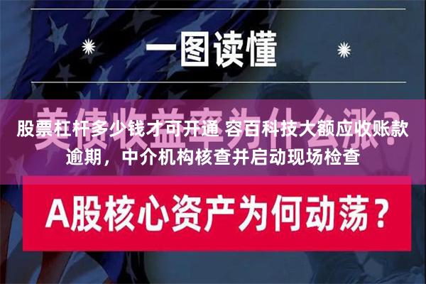 股票杠杆多少钱才可开通 容百科技大额应收账款逾期，中介机构核查并启动现场检查